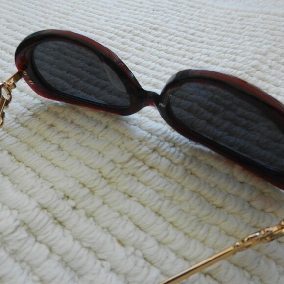 St John Vintage brown Tortoise Shell Sunglasses, by Marie Gray made in Italy! - Picture 10 of 16